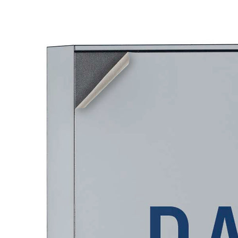 NFL Dallas Cowboys Silver Performance Series Corsair 4000D Tempered Glass Mid-Tower ATX Case Skin