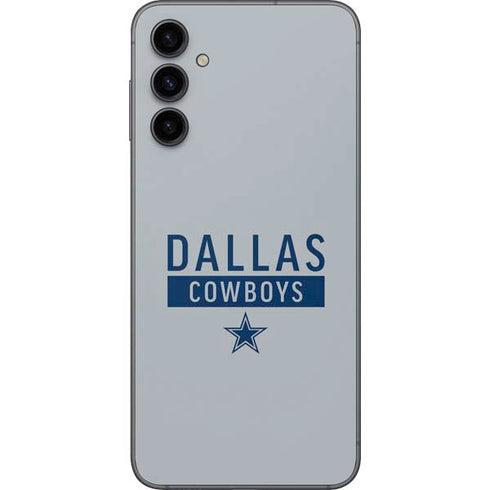 NFL Dallas Cowboys Silver Performance Series Galaxy A14 5G Skin
