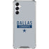 NFL Dallas Cowboys Silver Performance Series Galaxy A15 5G Clear Case