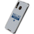 NFL Dallas Cowboys Silver Performance Series Galaxy A30 Clear Case