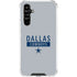 NFL Dallas Cowboys Silver Performance Series Galaxy A54 5G Clear Case
