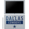 NFL Dallas Cowboys Silver Performance Series Galaxy Book 12in Skin