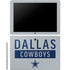 NFL Dallas Cowboys Silver Performance Series Galaxy Book 12in Skin