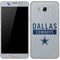 NFL Dallas Cowboys Silver Performance Series Galaxy J7 Skin