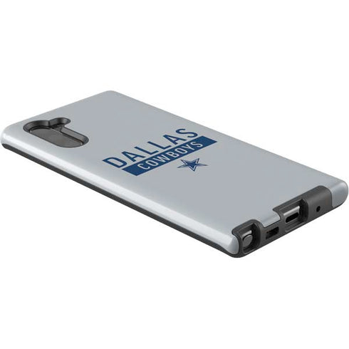 NFL Dallas Cowboys Silver Performance Series Galaxy Note 10 Pro Case