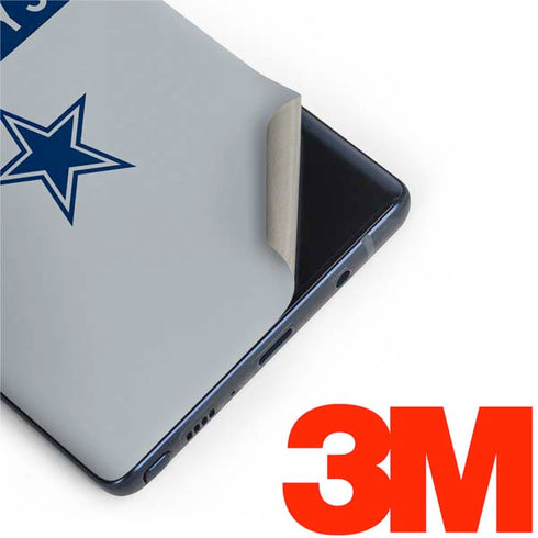 NFL Dallas Cowboys Silver Performance Series Galaxy Note 9 Skin