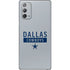 NFL Dallas Cowboys Silver Performance Series Galaxy Note20 5G Skin
