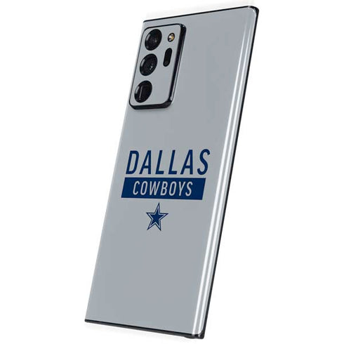NFL Dallas Cowboys Silver Performance Series Galaxy Note20 Ultra 5G Skin