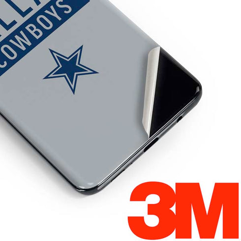 NFL Dallas Cowboys Silver Performance Series Galaxy S10 Plus Skin