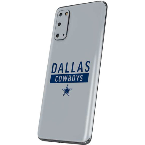 NFL Dallas Cowboys Silver Performance Series Galaxy S20 Skin