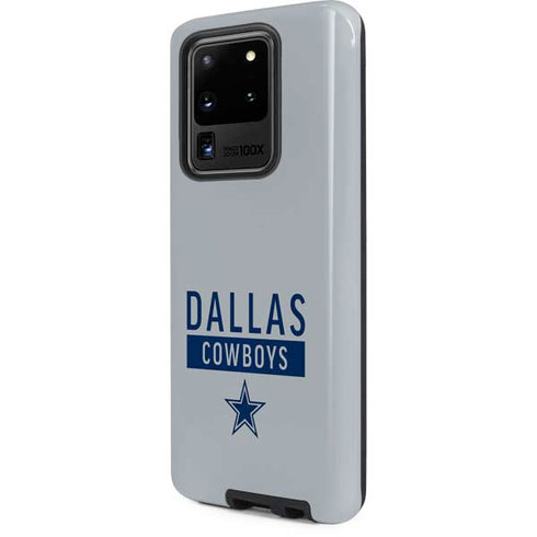 NFL Dallas Cowboys Silver Performance Series Galaxy S20 Ultra 5G Pro Case