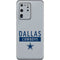 NFL Dallas Cowboys Silver Performance Series Galaxy S20 Ultra 5G Skin