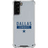 NFL Dallas Cowboys Silver Performance Series Galaxy S21 Plus 5G Clear Case