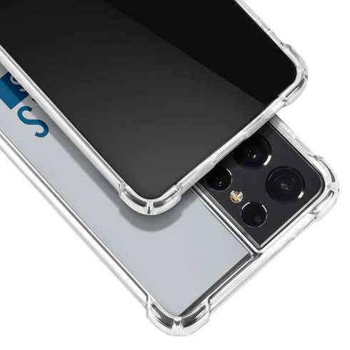 NFL Dallas Cowboys Silver Performance Series Galaxy S21 Ultra 5G Clear Case