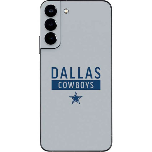 NFL Dallas Cowboys Silver Performance Series Galaxy S22 Plus Skin