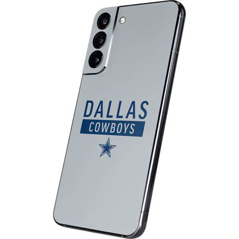 NFL Dallas Cowboys Silver Performance Series Galaxy S22 Plus Skin