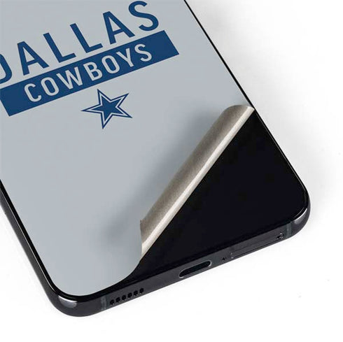 NFL Dallas Cowboys Silver Performance Series Galaxy S22 Plus Skin