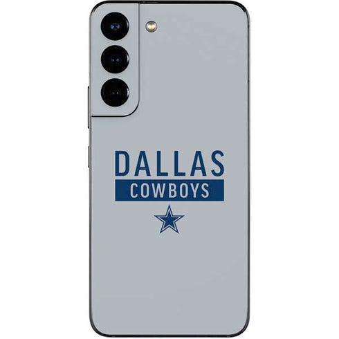 NFL Dallas Cowboys Silver Performance Series Galaxy S22 Skin