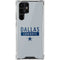 NFL Dallas Cowboys Silver Performance Series Galaxy S22 Ultra Clear Case