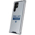NFL Dallas Cowboys Silver Performance Series Galaxy S22 Ultra Clear Case