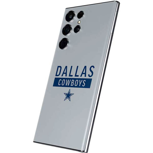 NFL Dallas Cowboys Silver Performance Series Galaxy S22 Ultra Skin