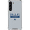 NFL Dallas Cowboys Silver Performance Series Galaxy S23 Clear Case