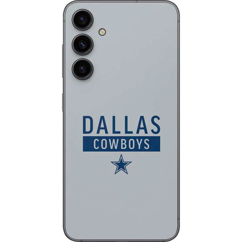 NFL Dallas Cowboys Silver Performance Series Galaxy S23 FE Skin