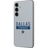 NFL Dallas Cowboys Silver Performance Series Galaxy S23 FE Skin