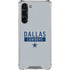 NFL Dallas Cowboys Silver Performance Series Galaxy S23 Plus Clear Case