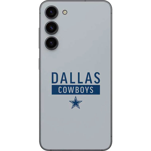 NFL Dallas Cowboys Silver Performance Series Galaxy S23 Plus Skin
