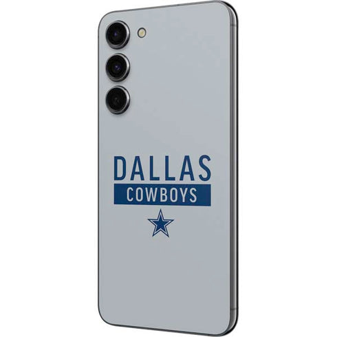 NFL Dallas Cowboys Silver Performance Series Galaxy S23 Plus Skin