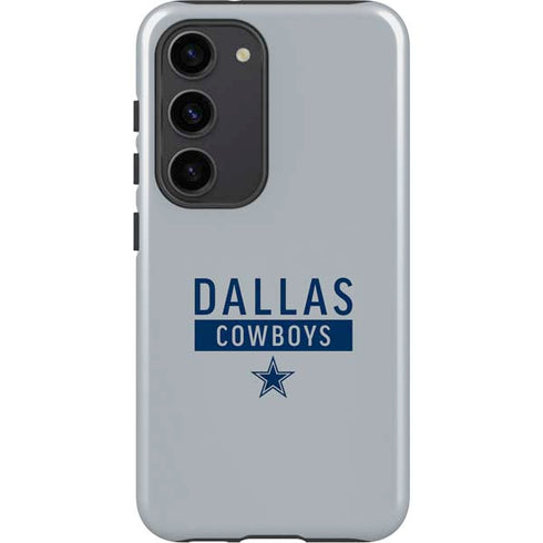 NFL Dallas Cowboys Silver Performance Series Galaxy S23 Pro Case