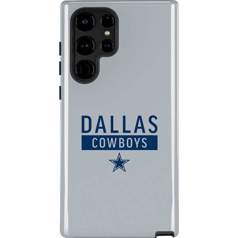 NFL Dallas Cowboys Silver Performance Series Galaxy S24 Ultra Impact Case