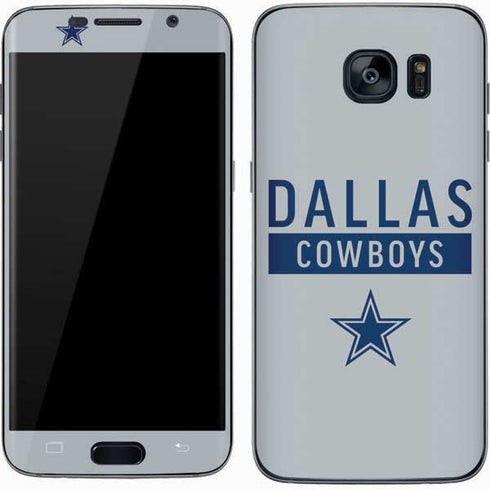 NFL Dallas Cowboys Silver Performance Series Galaxy S7 Skin