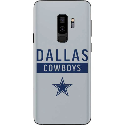 NFL Dallas Cowboys Silver Performance Series Galaxy S9 Plus Skin