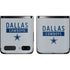NFL Dallas Cowboys Silver Performance Series Galaxy Z Flip Skin