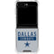 NFL Dallas Cowboys Silver Performance Series Galaxy Z Flip5 5G Clear Case