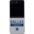 NFL Dallas Cowboys Silver Performance Series Galaxy Z Flip5 5G Skin