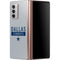 NFL Dallas Cowboys Silver Performance Series Galaxy Z Fold2 5G Skin