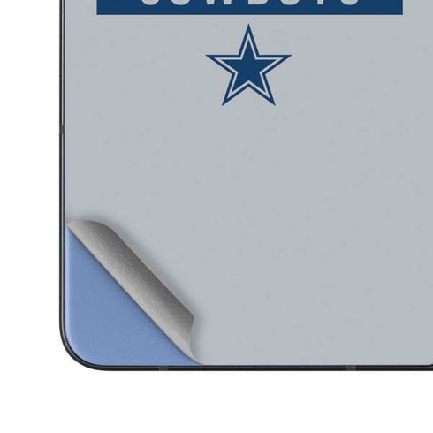 NFL Dallas Cowboys Silver Performance Series Galaxy Z Fold5 5G Skin