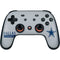 NFL Dallas Cowboys Silver Performance Series Google Stadia Controller Skin