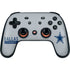 NFL Dallas Cowboys Silver Performance Series Google Stadia Controller Skin