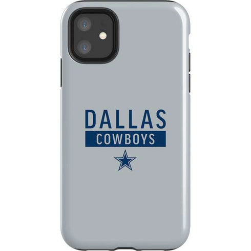 NFL Dallas Cowboys Silver Performance Series iPhone 11 Impact Case