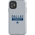 NFL Dallas Cowboys Silver Performance Series iPhone 11 Impact Case