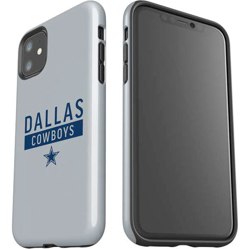 NFL Dallas Cowboys Silver Performance Series iPhone 11 Impact Case