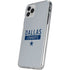 NFL Dallas Cowboys Silver Performance Series iPhone 11 Pro Clear Case