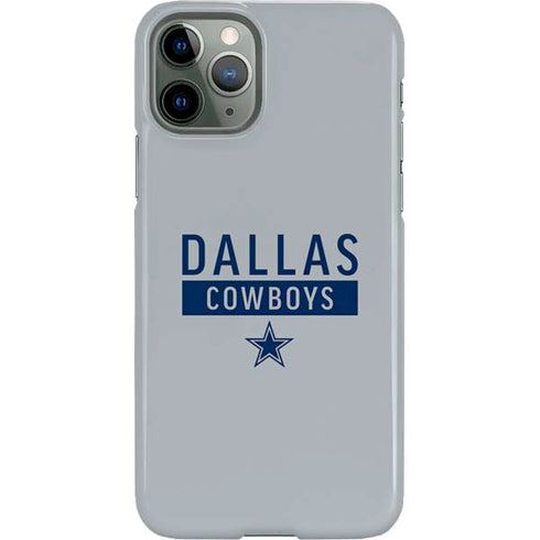 NFL Dallas Cowboys Silver Performance Series iPhone 11 Pro Lite Case