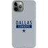 NFL Dallas Cowboys Silver Performance Series iPhone 11 Pro Lite Case
