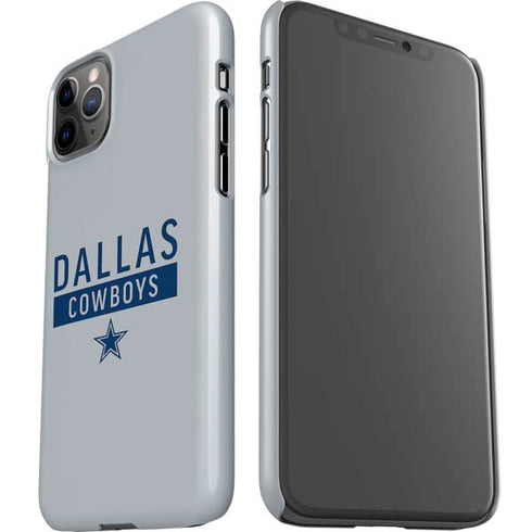 NFL Dallas Cowboys Silver Performance Series iPhone 11 Pro Max Lite Case