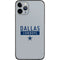 NFL Dallas Cowboys Silver Performance Series iPhone 11 Pro Skin